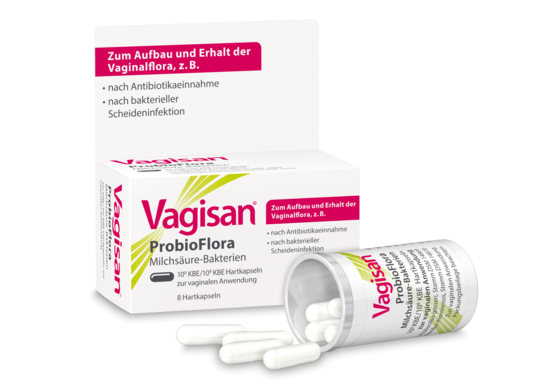 Vagisan ProbioFlora – Milchsäure-Bakterien Vaginalkapseln