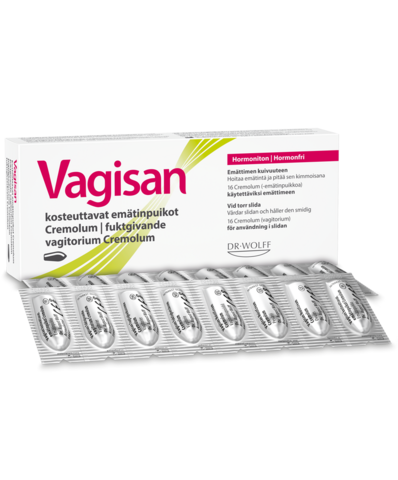 Vagisan fuktgivande vagitorium Cremolum